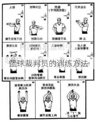 篮球裁判员的训练方法