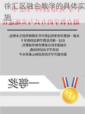 徐汇区融合教学的具体实施