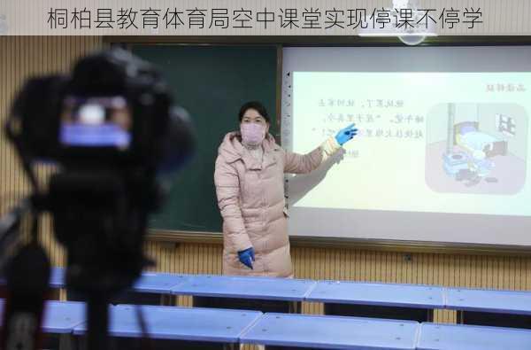 桐柏县教育体育局空中课堂实现停课不停学