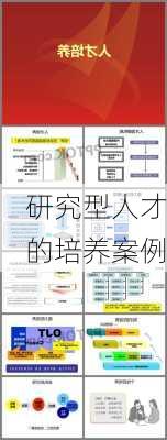 研究型人才的培养案例