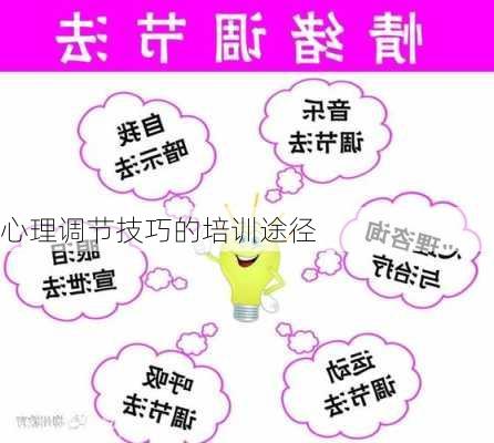 心理调节技巧的培训途径