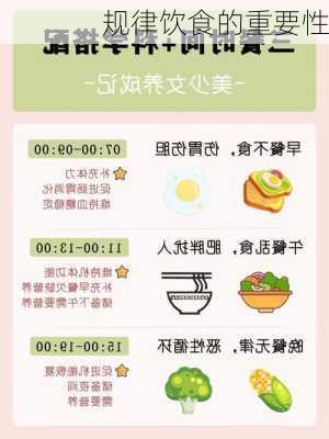 规律饮食的重要性