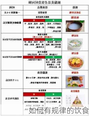如何有规律的饮食