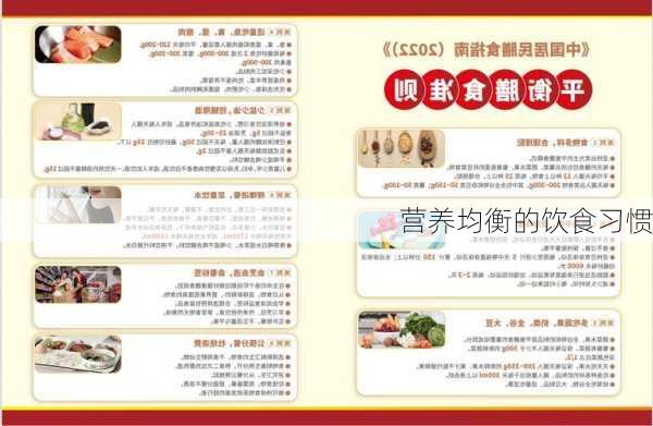 营养均衡的饮食习惯