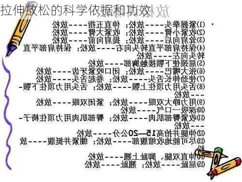 拉伸放松的科学依据和功效