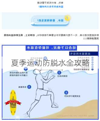 夏季运动防脱水全攻略
