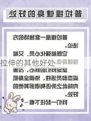 拉伸的其他好处