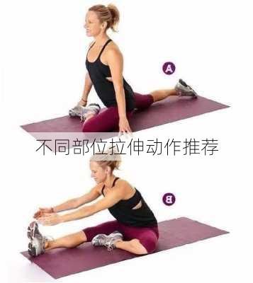 不同部位拉伸动作推荐