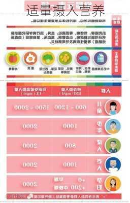 适量摄入营养