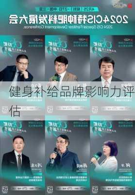 健身补给品牌影响力评估
