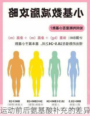 运动前后氨基酸补充的差异