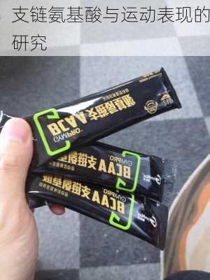 支链氨基酸与运动表现的研究