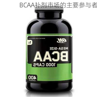 BCAA补剂市场的主要参与者