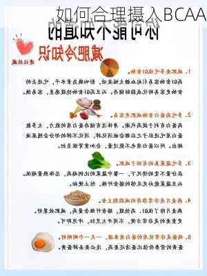 如何合理摄入BCAA