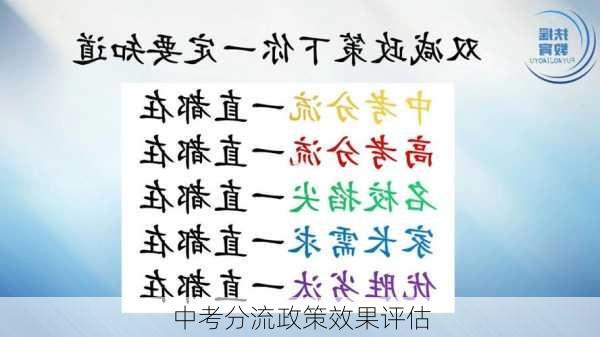 中考分流政策效果评估