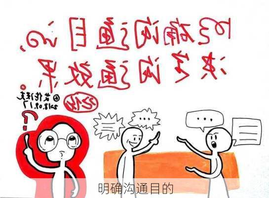 明确沟通目的