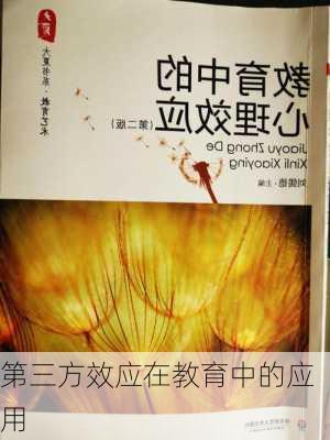第三方效应在教育中的应用