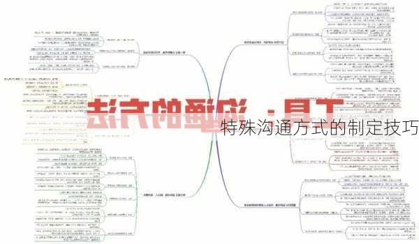 特殊沟通方式的制定技巧