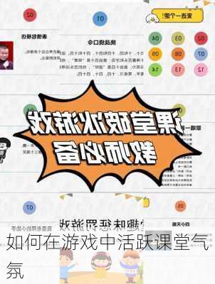如何在游戏中活跃课堂气氛