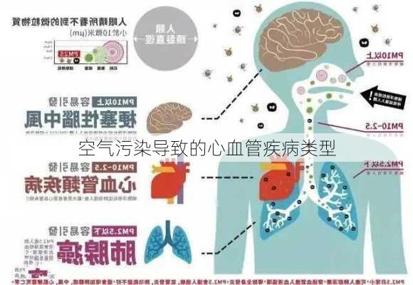 空气污染导致的心血管疾病类型