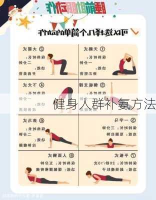 健身人群补氨方法