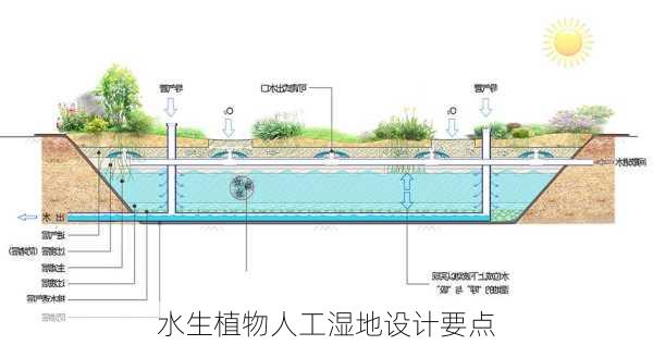 水生植物人工湿地设计要点