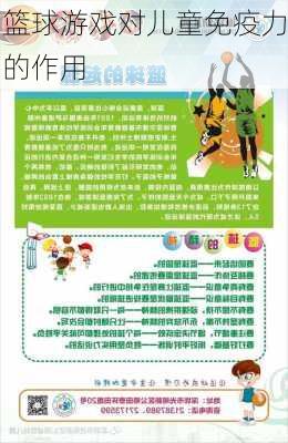 篮球游戏对儿童免疫力的作用