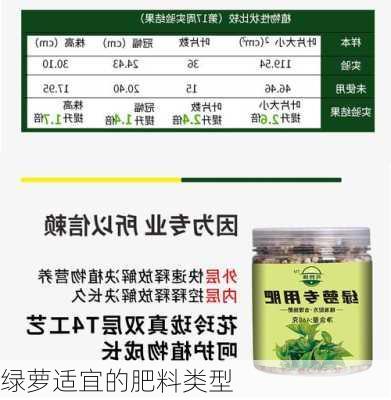 绿萝适宜的肥料类型