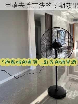 甲醛去除方法的长期效果