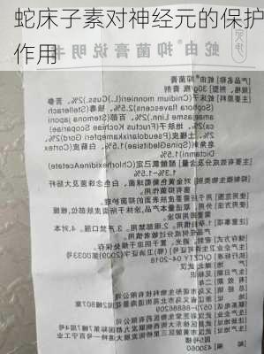 蛇床子素对神经元的保护作用