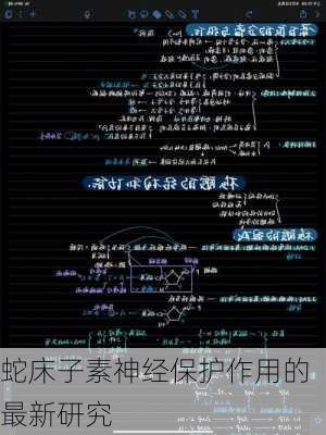 蛇床子素神经保护作用的最新研究