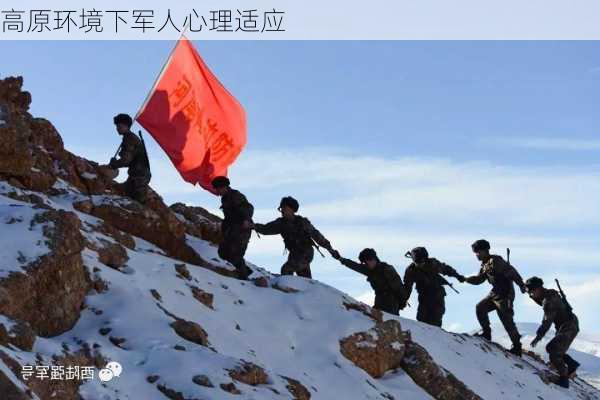 高原环境下军人心理适应