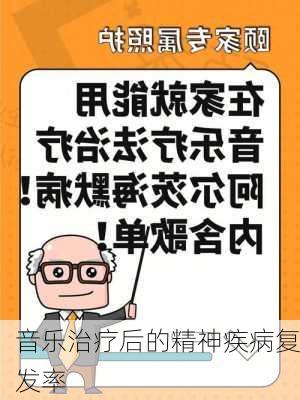 音乐治疗后的精神疾病复发率