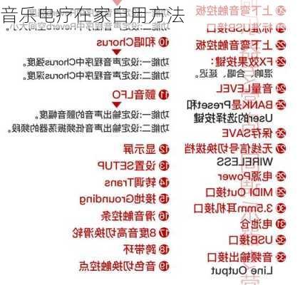 音乐电疗在家自用方法