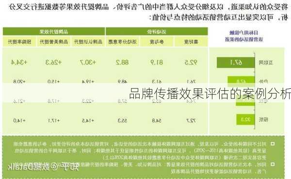 品牌传播效果评估的案例分析