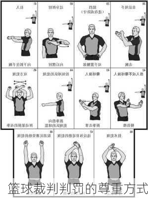 篮球裁判判罚的尊重方式