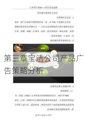 第三章宝洁公司产品广告策略分析
