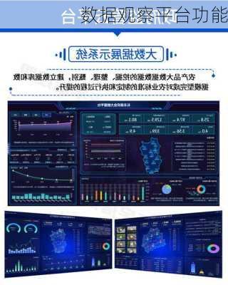 数据观察平台功能