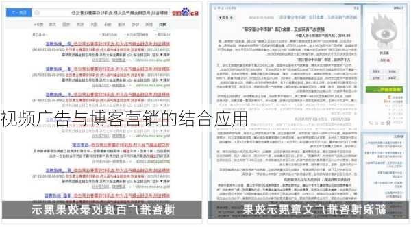 视频广告与博客营销的结合应用