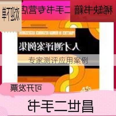 专家测评应用案例