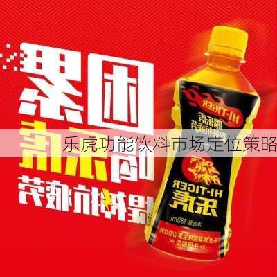 乐虎功能饮料市场定位策略