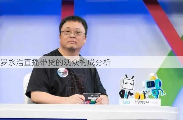 罗永浩直播带货的观众构成分析