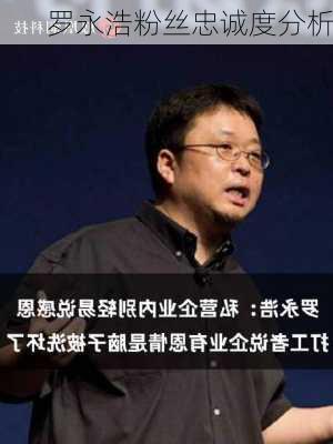 罗永浩粉丝忠诚度分析