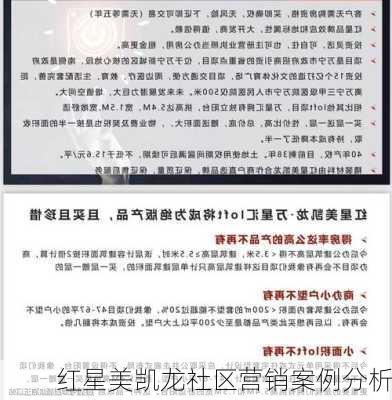 红星美凯龙社区营销案例分析