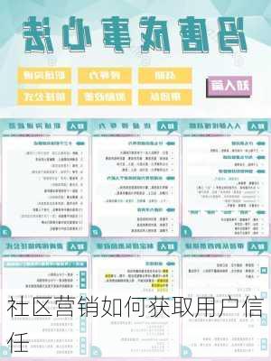 社区营销如何获取用户信任