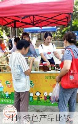 社区特色产品比较