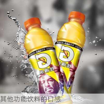 其他功能饮料的口感