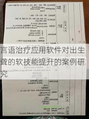 言语治疗应用软件对出生聋的软技能提升的案例研究