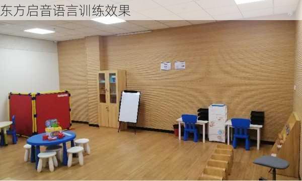 东方启音语言训练效果