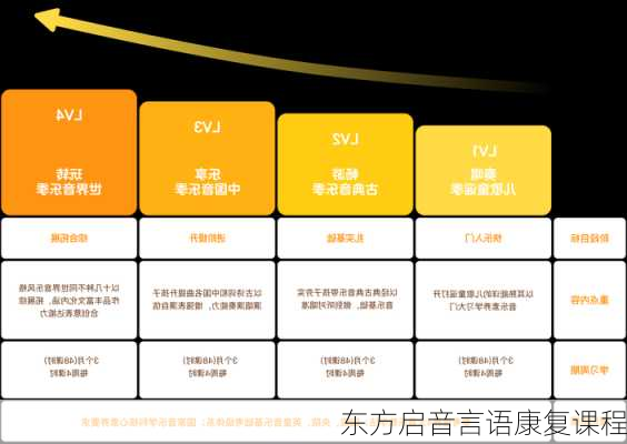 东方启音言语康复课程